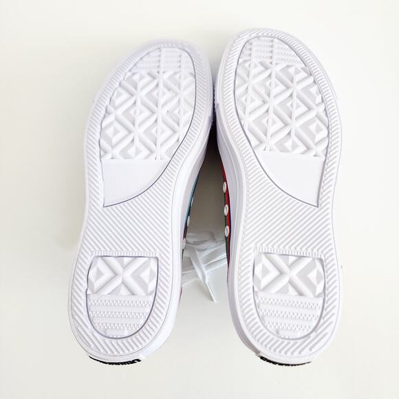 House of Chingasos Mexican Serape & Stars Print Shell Toe Sneakers Men's Size 6 - Picture 5 of 8